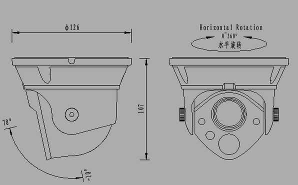 HD IR Dome IP Camera Series (SC9931)